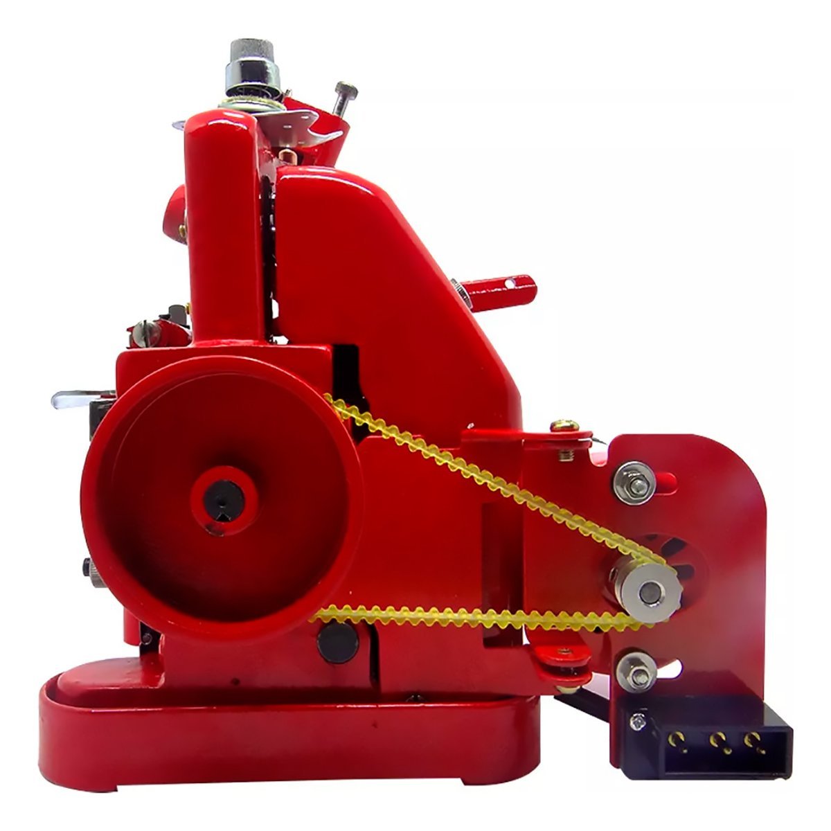 Máquina de Costura Overlock Overloque Semi Industrial Portátil 110v Importway Iwmc-506vm1 Vermelha I - 6