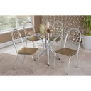 Ver imagem 1 de Mesa Cozinha Volga 95 + 4 Cad Holanda Cromado Kappesberg