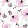 Papel de Parede Bailarina Fada Ballet Menina Quarto 3m - 1