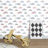 Papel Parede Elefante Quarto Infantil Menina Bebe rolo 3 mts - 5