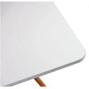 Ver imagem 7 de Jogo Mesa Sala Cozinha Jantar Quadrada Eiffel Mdf Branco 90cm e 4 Cadeiras Charles Eames Pretas