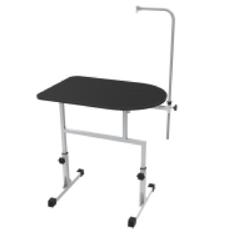 Mesa para Tosa Móvel Minag Preta com Girafa