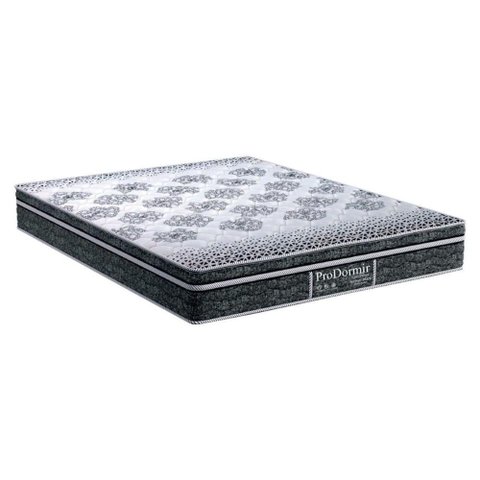 Colchão King Molas Ensacadas Masterpocket Prodormir Springs Black Euro Pillow (193x203x26) - Probel