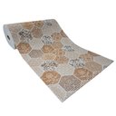 Ver imagem 2 de Tapete Passadeira Emborrachada Pvc Antiderrapante 0,65x3,00m Patchwork