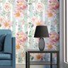 Papel de Parede Aquarela Flores Floral Botanico Folha 3m - 2