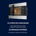 Ver imagem 5 de Forno Micro-ondas de Embutir Oster Black Inox 23l 110v