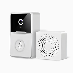 Campainha C/ Câmera Wifi S Fio Inteligente Interfone C Áudio - 1