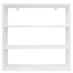 Estante para Dvds em Mdf Branco Modelo Coleções - 3