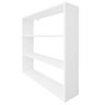 Estante para Dvds em Mdf Branco Modelo Coleções - 8