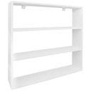 Ver imagem 5 de Estante para Dvds em Mdf Branco Modelo Coleções