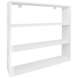 Estante para Dvds em Mdf Branco Modelo Coleções - 5