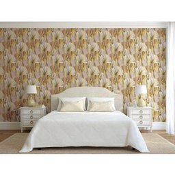Papel de Parede Botanico Folhagem Folha Autocolante 3m - 5