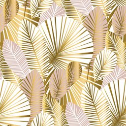 Papel de Parede Botanico Folhagem Folha Autocolante 3m - 1