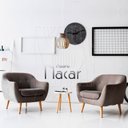 Ver imagem 5 de Pendente Luminária Nacar E27 Madeira Sala Moderno Desmontada:branco