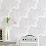 Papel de Parede Estrelas Estrelinha Branco Quarto Menina 3m - 2