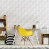 Papel de Parede Estrelas Estrelinha Branco Quarto Menina 3m - 4