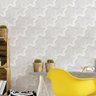 Papel de Parede Estrelas Estrelinha Branco Quarto Menina 3m - 3
