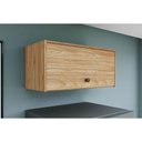 Ver imagem 1 de Armário Aéreo P/ Cozinha Torino C/ 1 Porta Basculante 70cm Mel - Movelbento