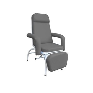 Poltrona Reclinável Hospitalar Descanso Comfort Asfalto