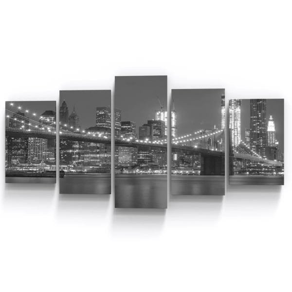 Quadro Decorativo Ponte Manhattan New York Estados Unidos - 4
