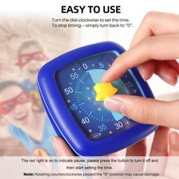 Secura Timer Visual 60 Minutos Silencioso para Crianças e Adultos (céu Estrelado) - 2
