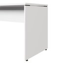 Ver imagem 5 de Mesa Escrivaninha Escritório 110cm X 70cm Pés Painel F5 Cor:branco