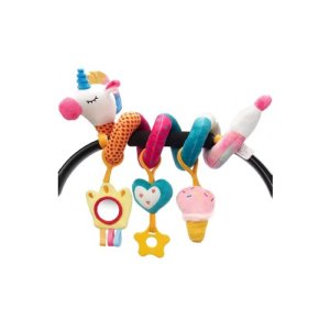 Móbile Espiral de Unicórnio - Diversão e Conforto para o Seu Bebê