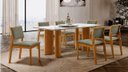 Ver imagem 3 de Sala de Jantar Moderna 6 Cadeiras Shophie - Imperial Móveis