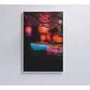 Ver imagem 7 de Quadro Chuva Noturna 40x60 Cm Vidro Impresso