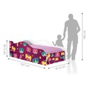 Ver imagem 3 de Cama Like Nuvem de Borboletas Solteiro Com Colchão