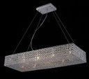 Ver imagem 2 de Lustre Pendente / Plafon em Cristal K9 90x30cm +luz
