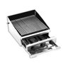 Chapa Grill Churrasqueira Char Broiler A Gás 53x53 cm Grelhas Ferro Fundido - Compact - 4