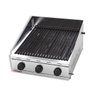 Chapa Grill Churrasqueira Char Broiler A Gás 53x53 cm Grelhas Ferro Fundido - Compact - 1