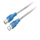 Ver imagem 1 de Cabo Usb 3.0 Macho A+b 2m Cristal Impressora