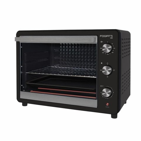 Forno Elétrico 60l Função Grill e Dourador com Timer 1800w Preto 220v - I60