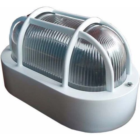 Kit Utron 50 Luminárias Arandela Tartaruga para Parede Externa - Branco - 110v/220v (bivolt)