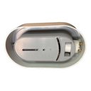 Ver imagem 2 de Kit Utron 50 Luminárias Arandela Tartaruga para Parede Externa - Branco - 110v/220v (bivolt)