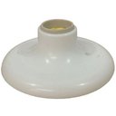 Ver imagem 1 de Kit Utron 20 Plafon Simples Soquete Cerâmico Branco e Preto - Branco - 110v/220v (bivolt)