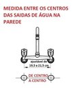 Ver imagem 6 de 4258 C82 Torneira Misturador Gourmet Bica Móvel Tubo Flexível Cromado Arejador Chuveirinho para Pare