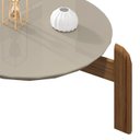 Ver imagem 5 de Mesa De Centro Para Sala 006008 Off White Cedro DCASA