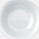 Ver imagem 1 de Prato Fundo Plaza Nadir 22 cm em Vidro Opaline Branco - Kit com 6 Unidades