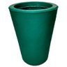 Vaso Rotomoldado Cônico Alto Médio Plantas Jardim 39x29 - Verde - 1