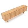 Balcão Buffet Aparador Lenny 229 Cm 5 Portas Laminado - 4
