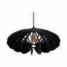 Lustre Pendente em Madeira - Stick Atom - Preto - 4