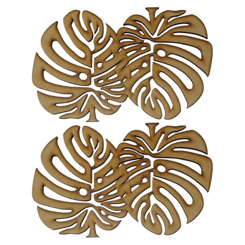 Conj 2 Descanso Aparador de Panelas Travessas Costela Adão Mdf 29 Cm Duplo