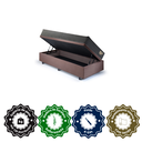 Ver imagem 6 de Cama Box Solteiro com Baú 88x188 com Colchão Adapto Ecoflex Molas Ensacadas Suede