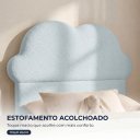 Ver imagem 2 de Cabeceira Cama Box Solteiro 90 cm Celeste Bouclê B05 - D'Rossi