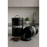 Pote Lata de Mantimentos Industrial Coffee - Linha Dom:preto - 3