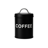Pote Lata de Mantimentos Industrial Coffee - Linha Dom:preto - 1