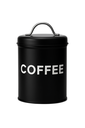 Ver imagem 1 de Pote Lata de Mantimentos Industrial Coffee - Linha Dom:preto